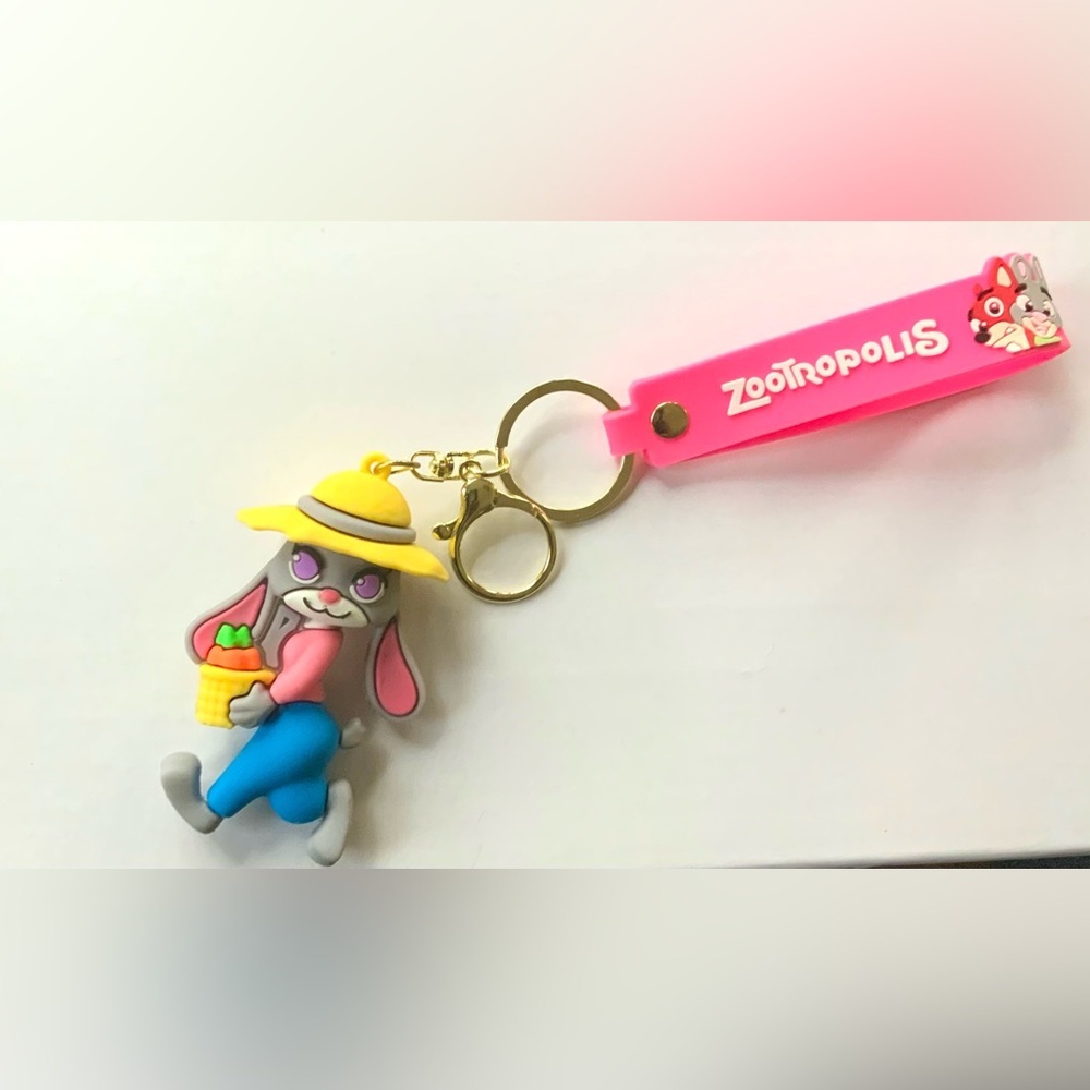 Kids Keychain Set - Pink and Brown - Picture 6 of 9